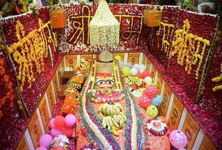 Bade Hanuman Mandir Allahabad, Prayagraj Lete Hanuman Mandir