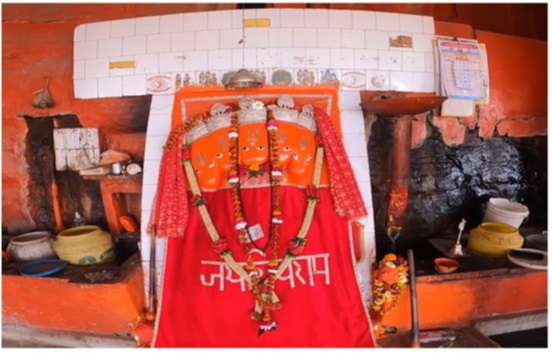 Hanuman Dhara Chitrakoot , Hanuman Mandir Chitrakoot , Satana Madhya Pradesh , India