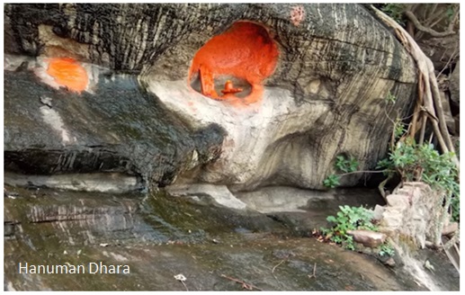 Water Stream In Hanuman Mandir Chitrakoot , Satana Madhya Pradesh , India