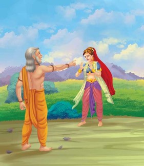 Anjana was Apsara Punjikasthala , The Curse Of Sage Durvasa To Punjikasthala