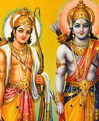 Lord Rama With Brother Lakshmana , Lakshmana In Ramayana , Lakshman