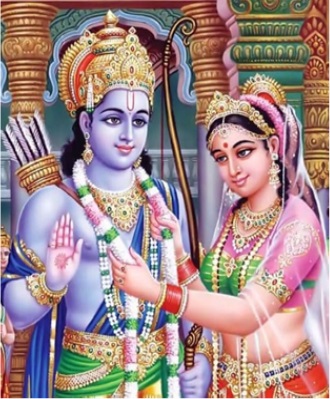 Lord Rama With Wife Sita , Sita In Ramayana , Sita Mata