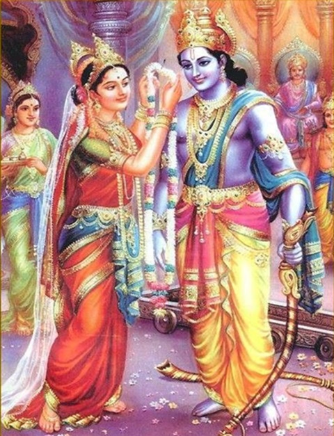 Sita's Wedding With Rama