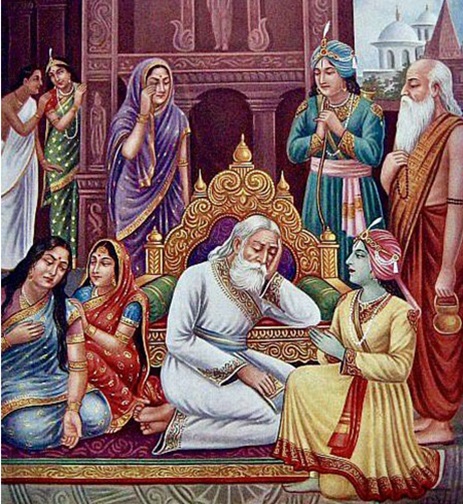 Maid Manthara Misguides Queen Kaikeyi , Kaikeyi Demands Rama's Exile To Dashratha , Kaikeyi Boons