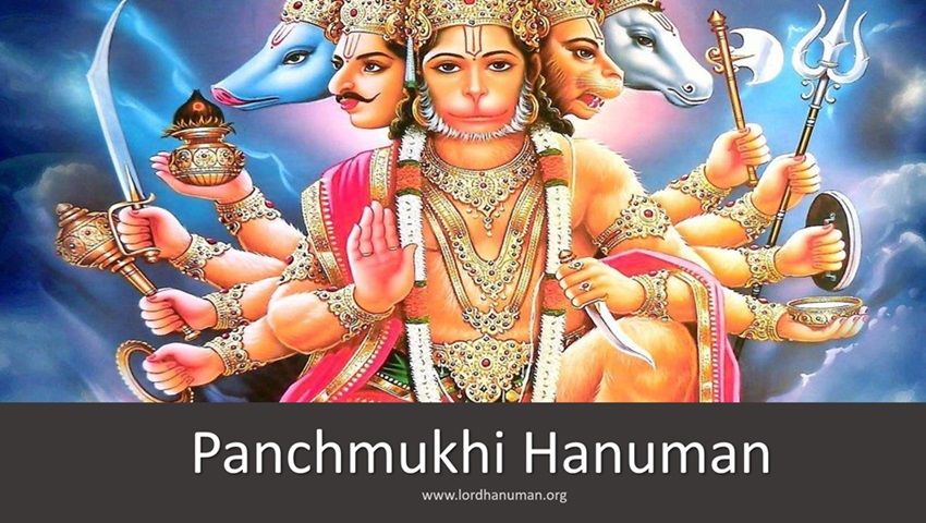 Panchmukhi Hanuman , Panchmukhi Bajrangbali , पंचमुखी हनुमान , Maruti
