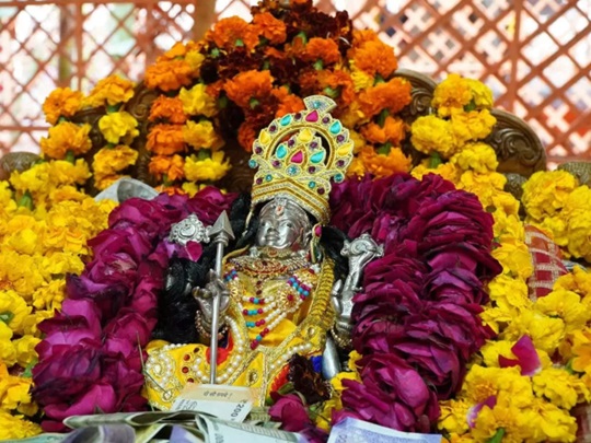 Ram Idol Arrived In Ayodhya , राम मंदिर प्राण प्रतिष्ठा पूजा का स्टेटस