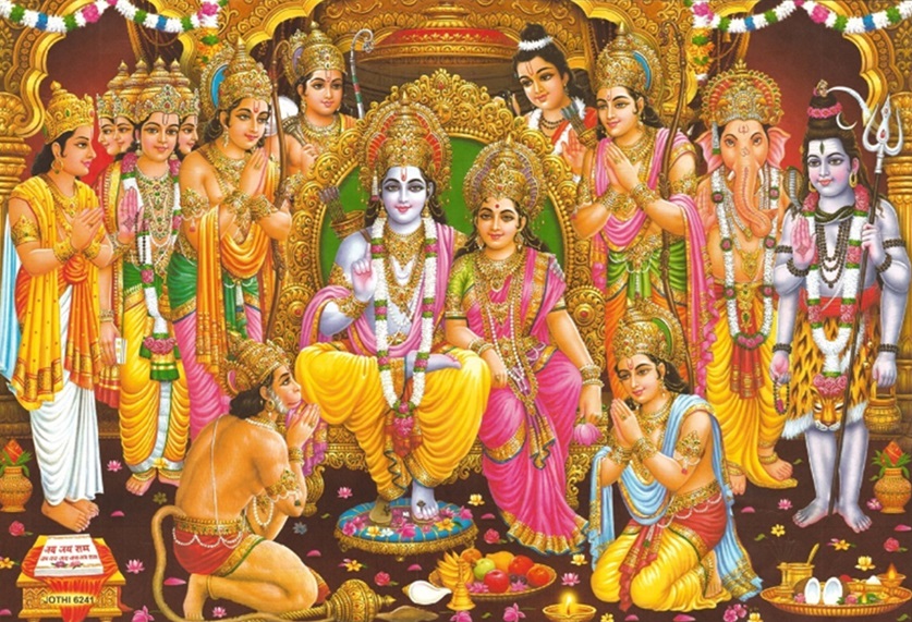 Rama's Coronation , Rama Coronated As King Of Ayodhya