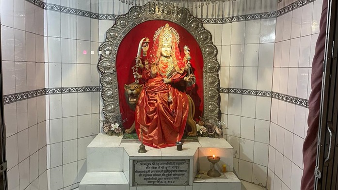 Durga Mata Idol In Telangkhedi Hanuman Mandir Nagpur