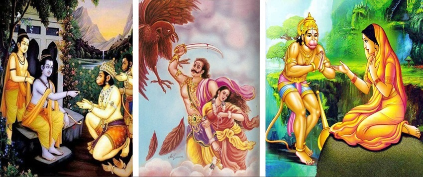 How Did Hanuman Find Sita , Search For Sita , हनुमान ने सीता की खोज कैसे की , Ramayana