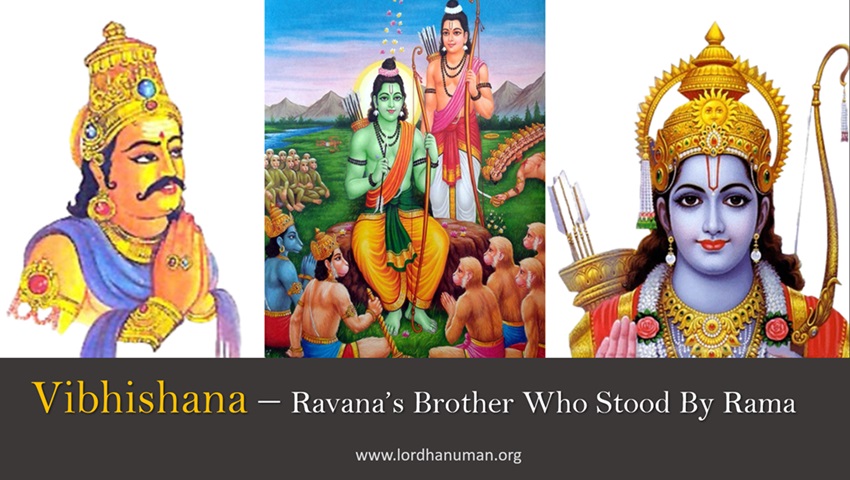 Vibhishana In Ramayana , Ravanas Brother Vibhishana , विभीषण
