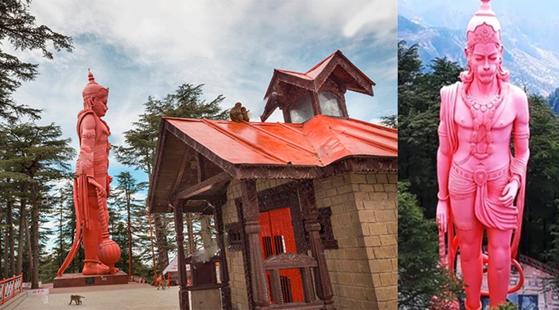 Jakhu Temple Shimla , Jakhoo Hanuman Mandir , Shimla Hanuman Temple , जाखू मंदिर शिमला, जाखू हनुमान मंदिर