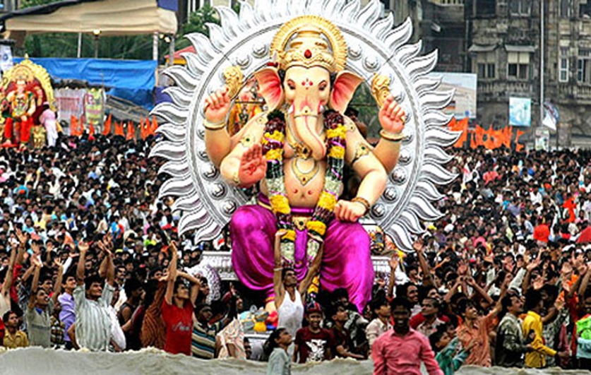 Ganesh Shaphana Celebrations , Procession , Ganesh Chaturthi Puja